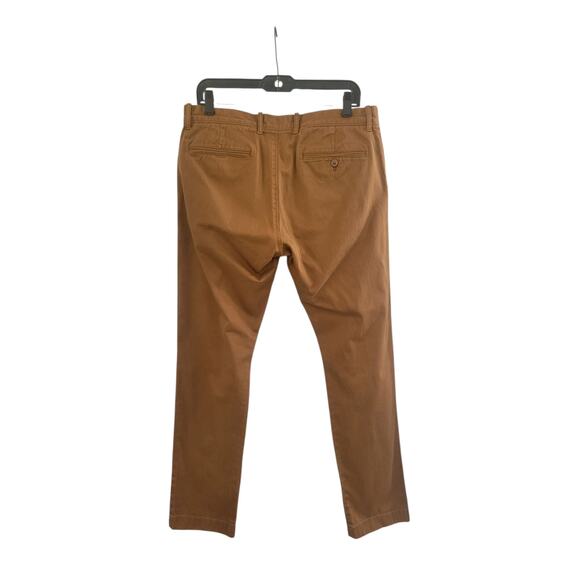 J.CREW 484 Slim-Fit Stretch Chino Pants Men's 33 X 32 Brown - Picture 6 of 11